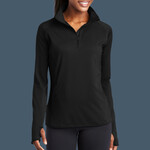 Ladies Sport Wick ® Stretch 1/2 Zip Pullover