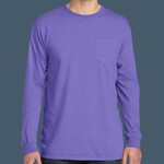 Essential Pigment Dyed Long Sleeve Pocket Tee