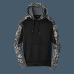 Sport Wick ® Mineral Freeze Fleece Colorblock Hooded Pullover