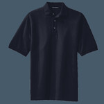 Tall Heavyweight Cotton Pique Polo