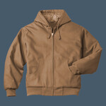 Duck Cloth Hooded Work Jacket