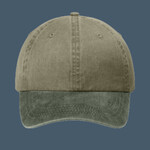 Two Tone Pigment Dyed Cap