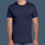Dri Power ® 50/50 Cotton/Poly Pocket T Shirt