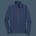 Shaded Crosshatch Soft Shell Jacket