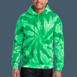 Tie Dye Pullover Hooded Sweatshirt