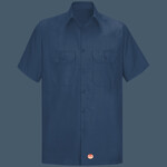 Short Sleeve Solid Ripstop Shirt