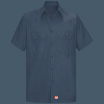 Short Sleeve Solid Ripstop Shirt