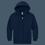 Youth NuBlend ® Full Zip Hooded Sweatshirt