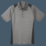 Heather Colorblock Contender Polo