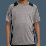 Youth Heather Colorblock Contender Tee