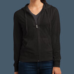 Women's Fitted Jersey Full Zip Hoodie