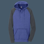 Young Mens Lightweight Fleece Raglan Hoodie