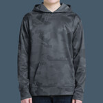 Youth Sport Wick ® CamoHex Fleece Hooded Pullover