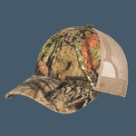 Unstructured Camouflage Mesh Back Cap