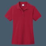 Ladies Combed Ring Spun Pique Polo