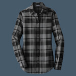 Women's Plaid Flannel Tunic