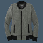 Ladies French Terry Baseball Full Zip