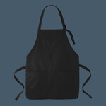 Medium Length Two Pocket Bib Apron