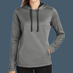 Women's PosiCharge ® Sport Wick ® Heather Fleece Hooded Pullover