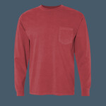 Heavyweight Ring Spun Long Sleeve Pocket Tee